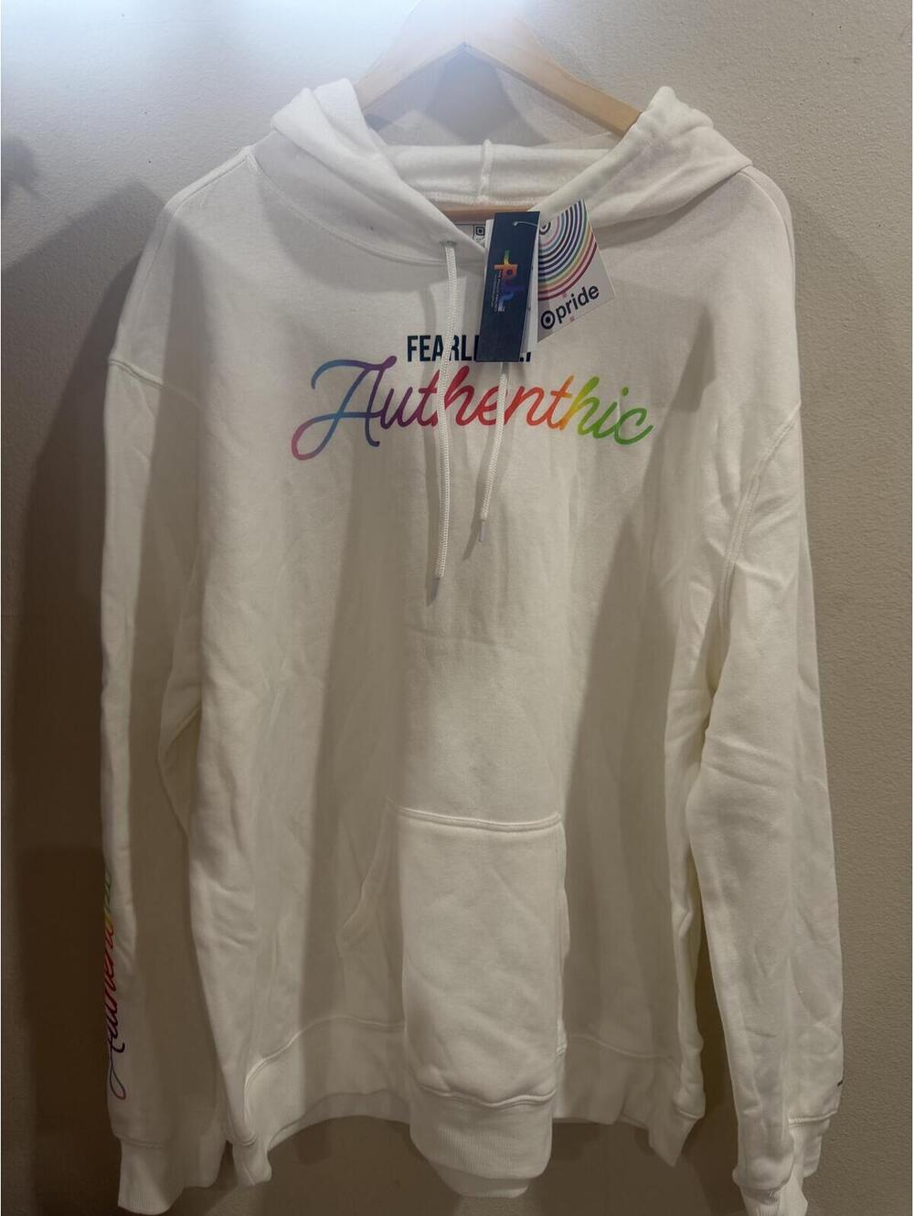 NWT Pride Hoodie The Phluid Project White Hoodie S size cod3